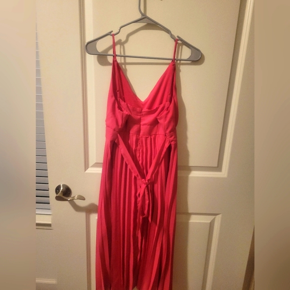 Jessica Simpson Pleated Pink Dress | Size XL | NWT - Picture 2 of 5